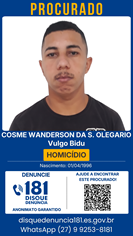 Logomarca - COSME WANDERSON DA SILVA OLEGARIO, VULGO BIDU