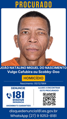 Logomarca - JOÃO NATALINO MIGUEL DO NASCIMENTO - VULGO CAFUBIRA OU SCOBBY-DOO