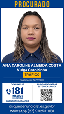 Logomarca - ANA CAROLINE ALMEIDA COSTA - VULGO CAROLZINHA