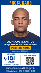 Logomarca - LUCAS COSTA SANTOS - VULGO MENOR, NÓIA OU CRAVINHO 