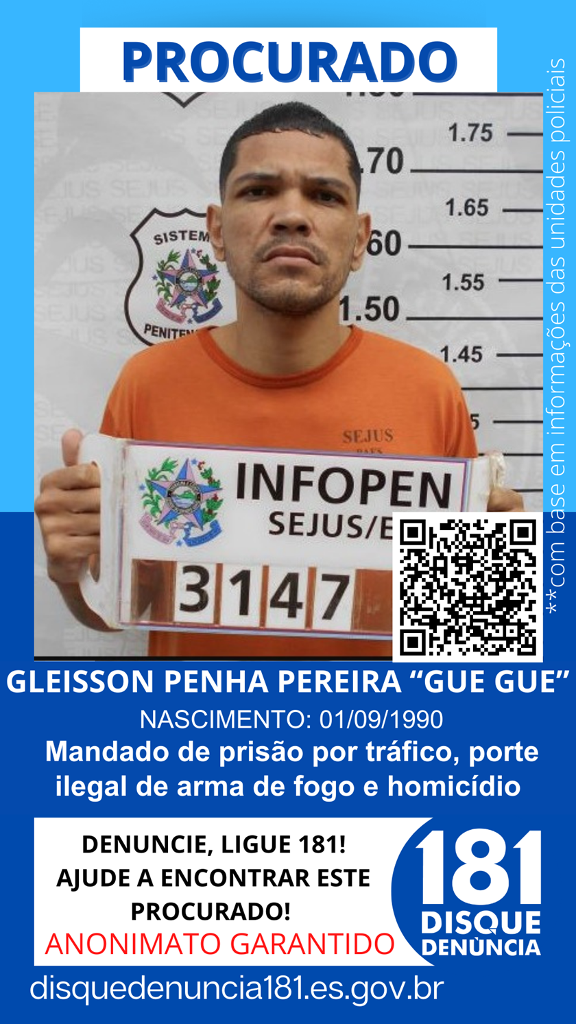 Logomarca - GLEISSON PENHA PEREIRA, vulgo "GUE GUE"