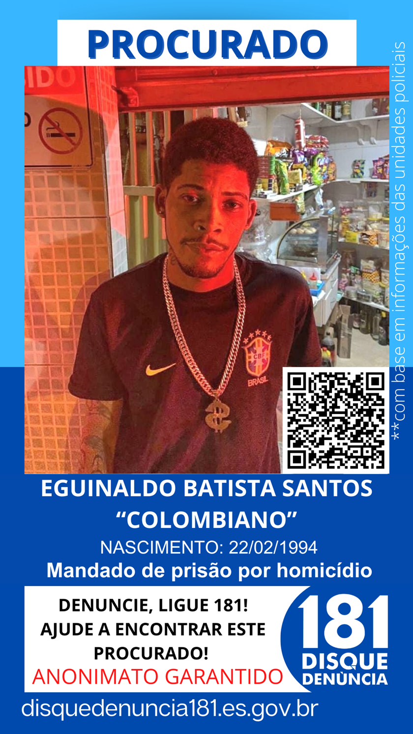 Logomarca - EGUINALDO BATISTA SANTOS, vulgo "COLOMBIANO"