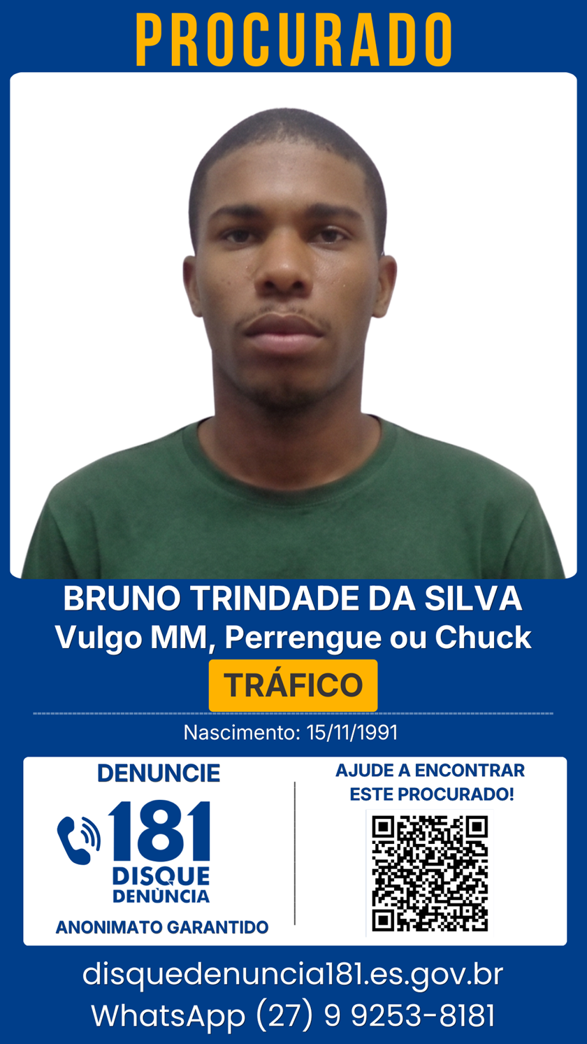 Logomarca - BRUNO TRINDADE DA SILVA - VULGO MM, PERRENGUE OU CHUCK