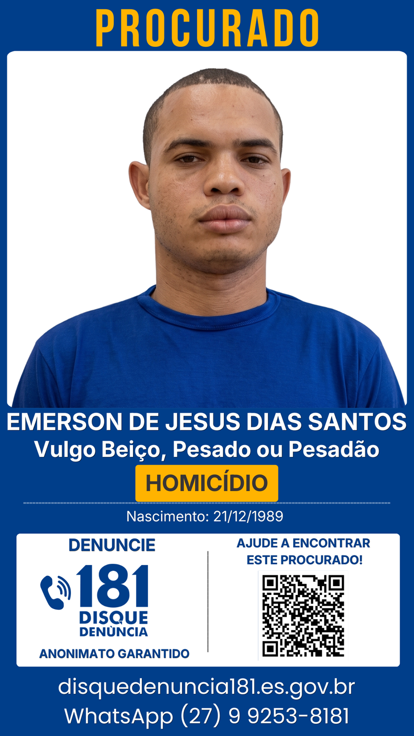 Logomarca - EMERSON DE JESUS DIAS SANTOS - VULGO BEIÇO, PESADO OU PESADÃO